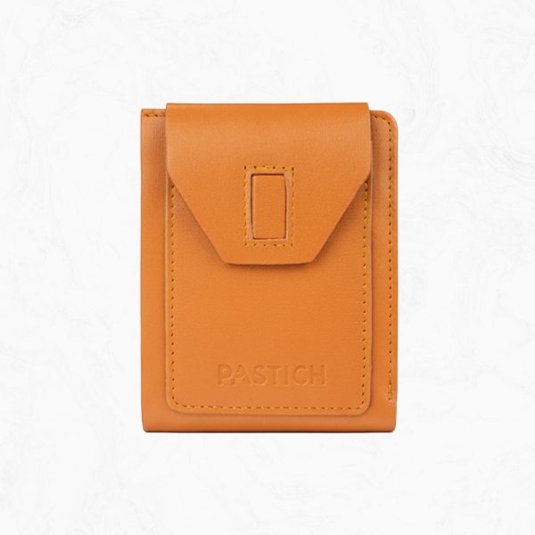 Pastich Bi-Fold Wallet | - Brown
