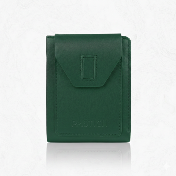 Pastich Bi-Fold Wallet | - Green