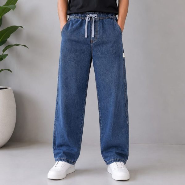 Beggy Jeans Trouser - Blue